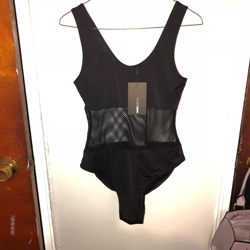 Fishnet one piece